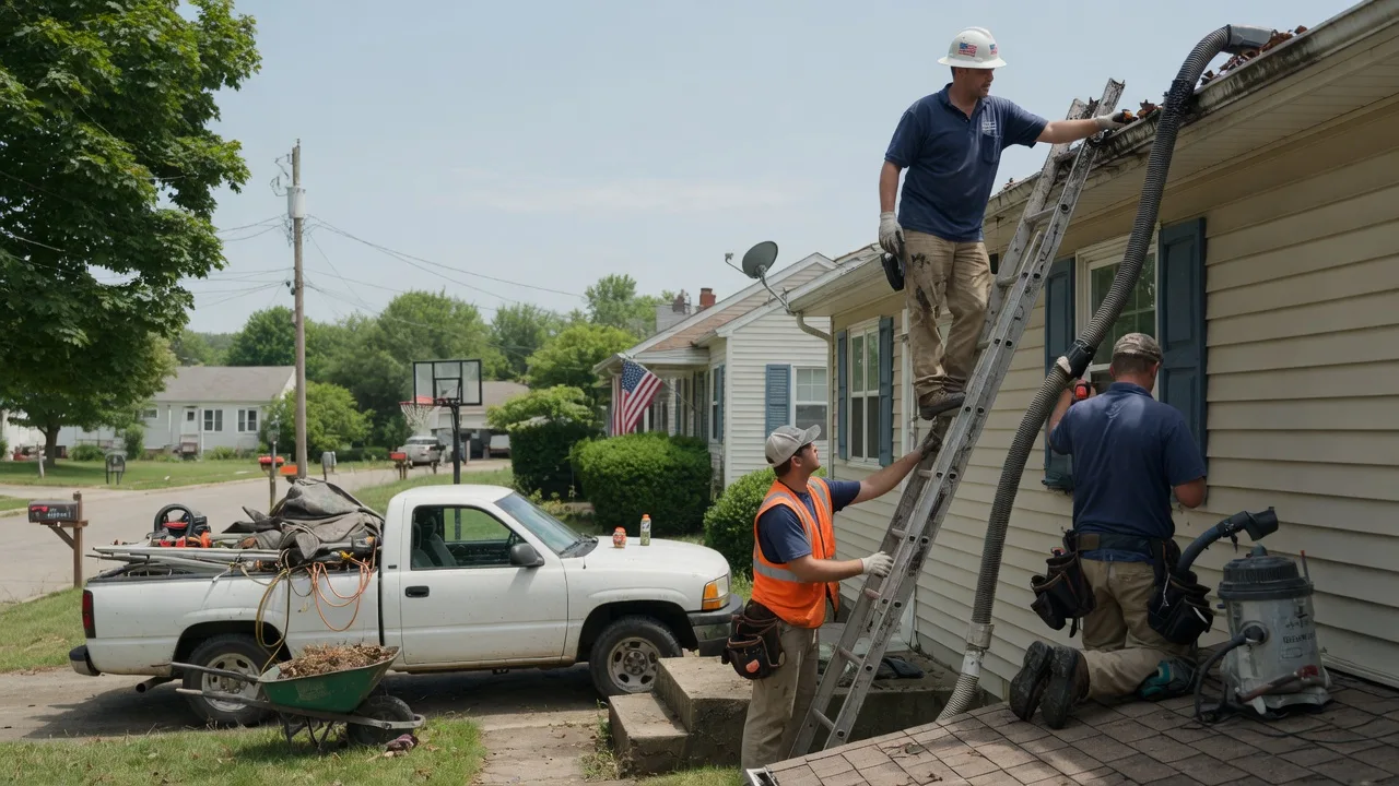 Gutter Installation in Bentonville, OH near me